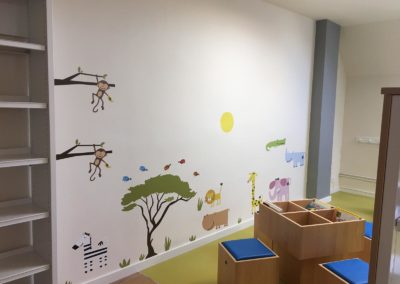 renovación biblioteca infantil